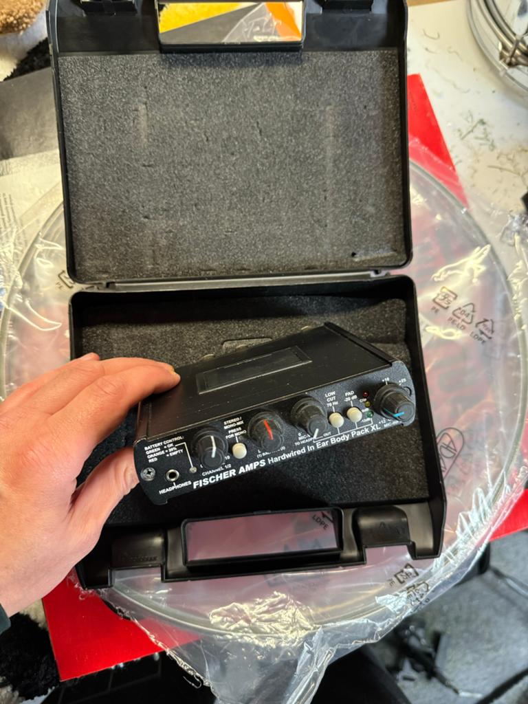 Fisher Amps Hardwired In Ear Body Pack XL, Muziek en Instrumenten, Ophalen, Gebruikt, Fischer, Fischer