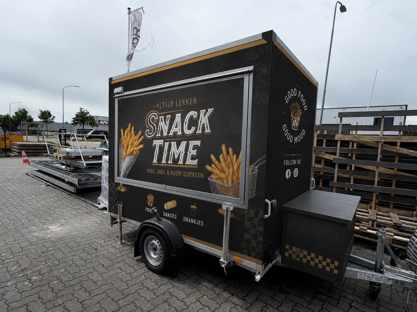Snackkar te huur voor feesten, evenementen en bedrijfsdagen!, Ophalen, Verjaardag