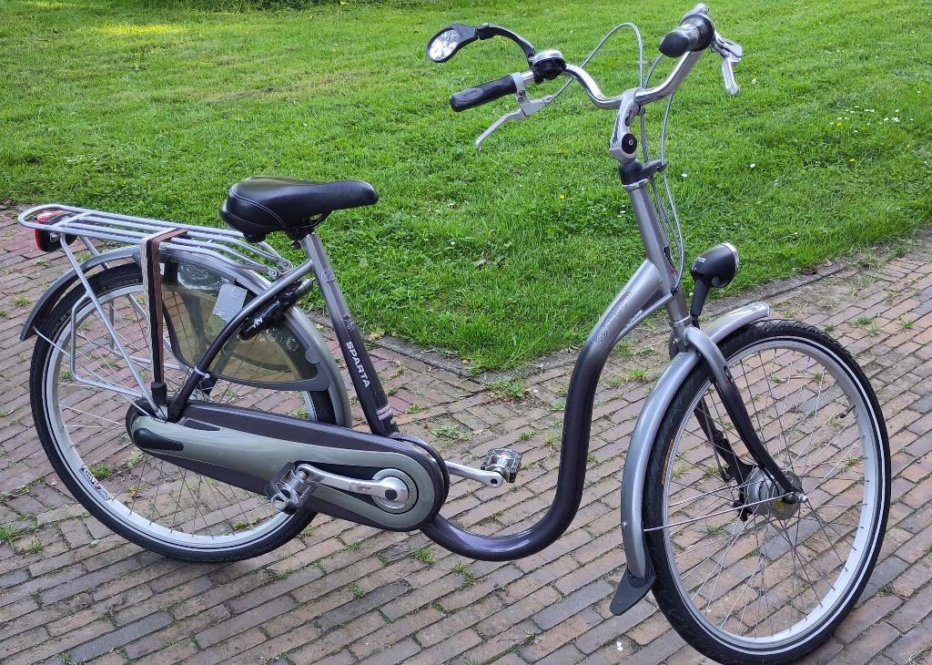 Sparta Entree fiets met extra lage opstap., Fietsen en Brommers, Fietsen | Dames | Damesfietsen, Gebruikt, Sparta, (Extra) lage instap