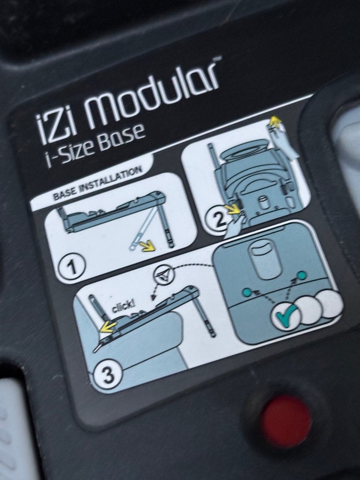 BeSafe iZi Modular i-Size Base - Isofix Autostoel Basis, Gebruikt, 0 t/m 18 kg, Isofix, Ophalen