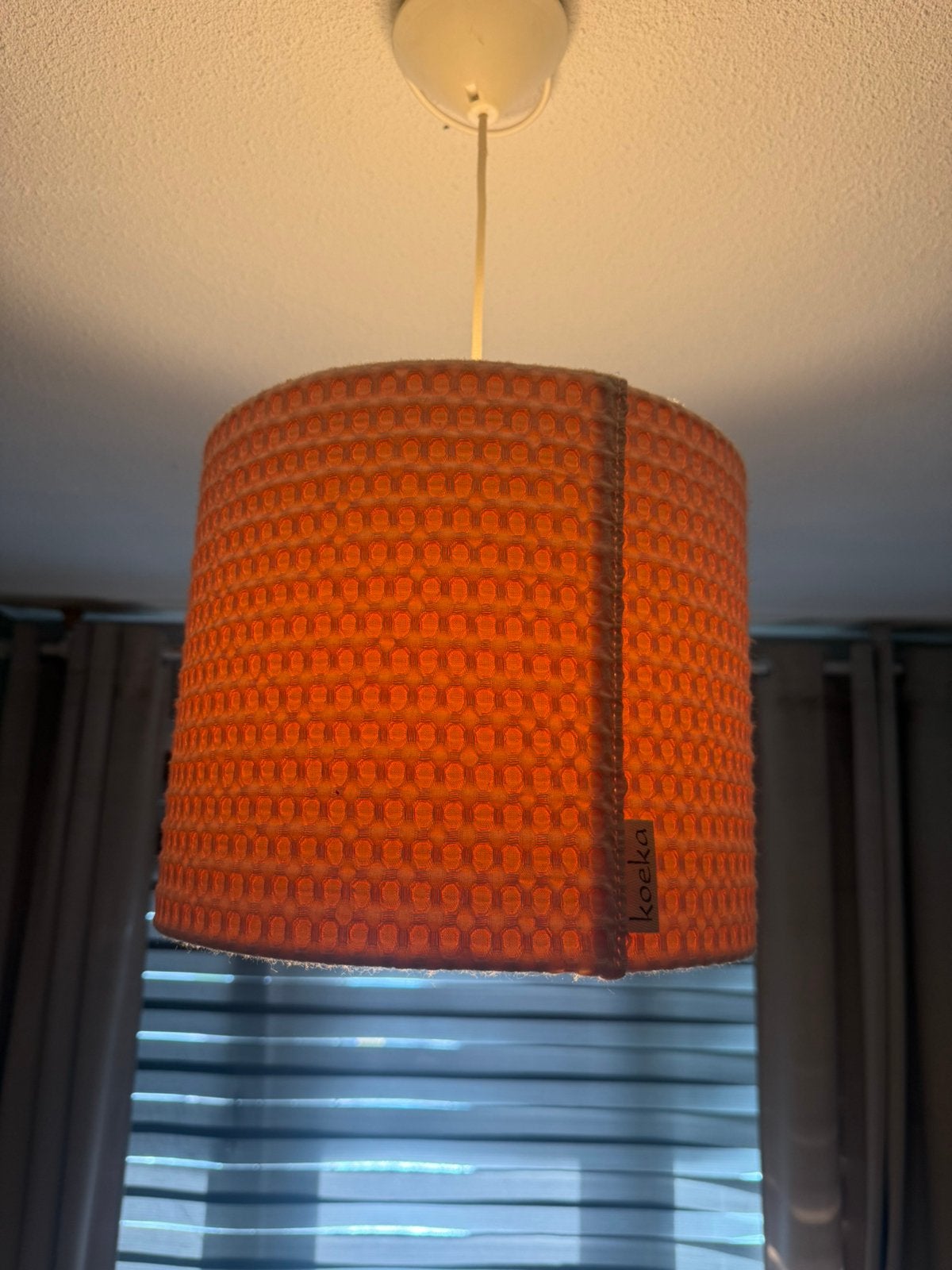 Koeka lamp, Ophalen of Verzenden, Zo goed als nieuw, Rond