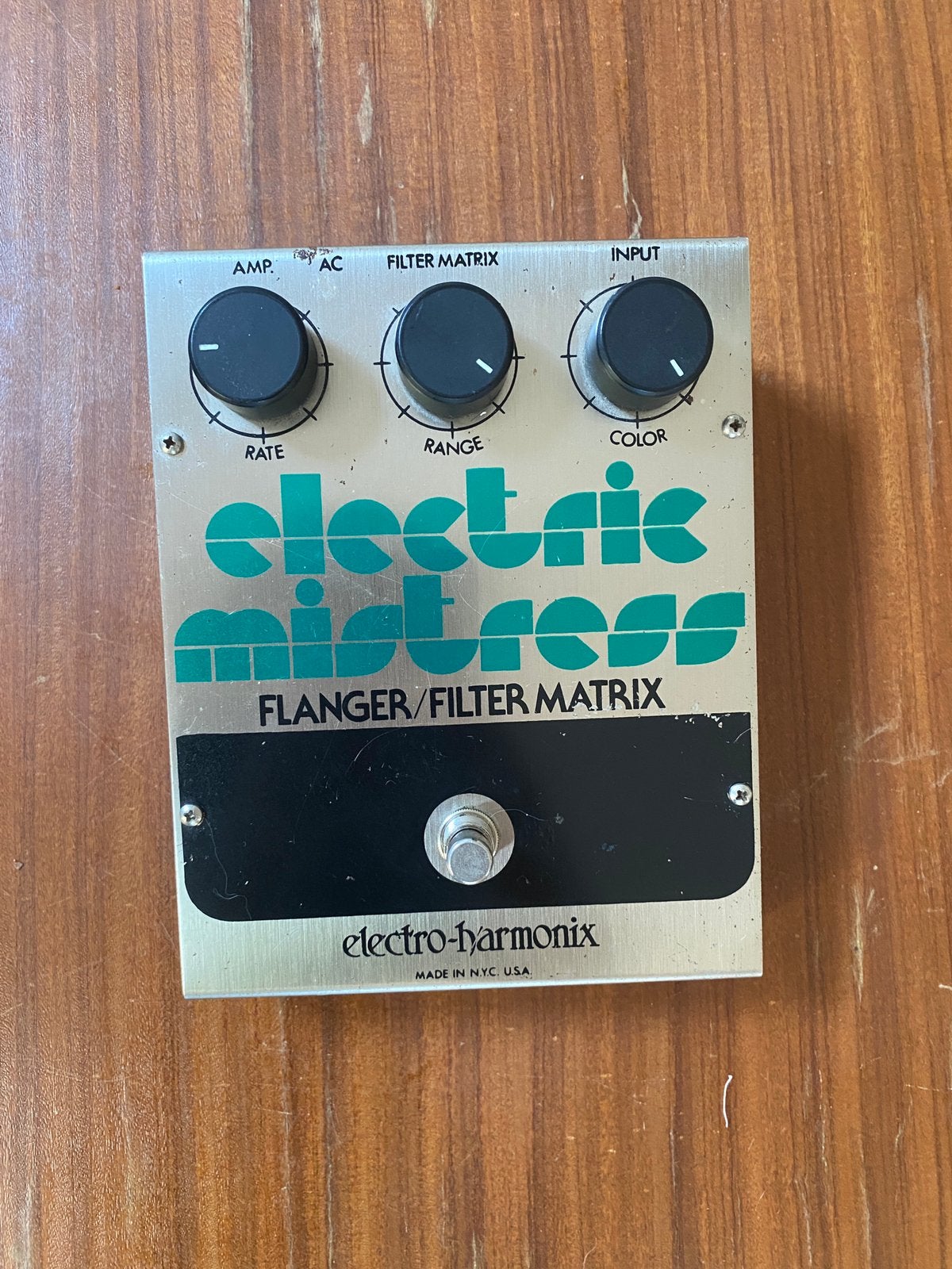 Electric Misttess Flanger pedaal, Ophalen of Verzenden, Gebruikt