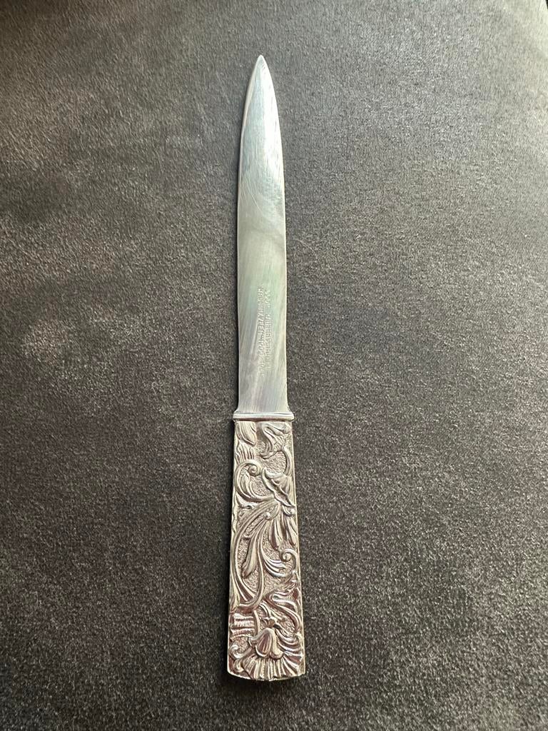 Briefopener Coöp.RaiffeisenbankWaddinxveen 1905-1965, Ophalen of Verzenden, Gebruikt
