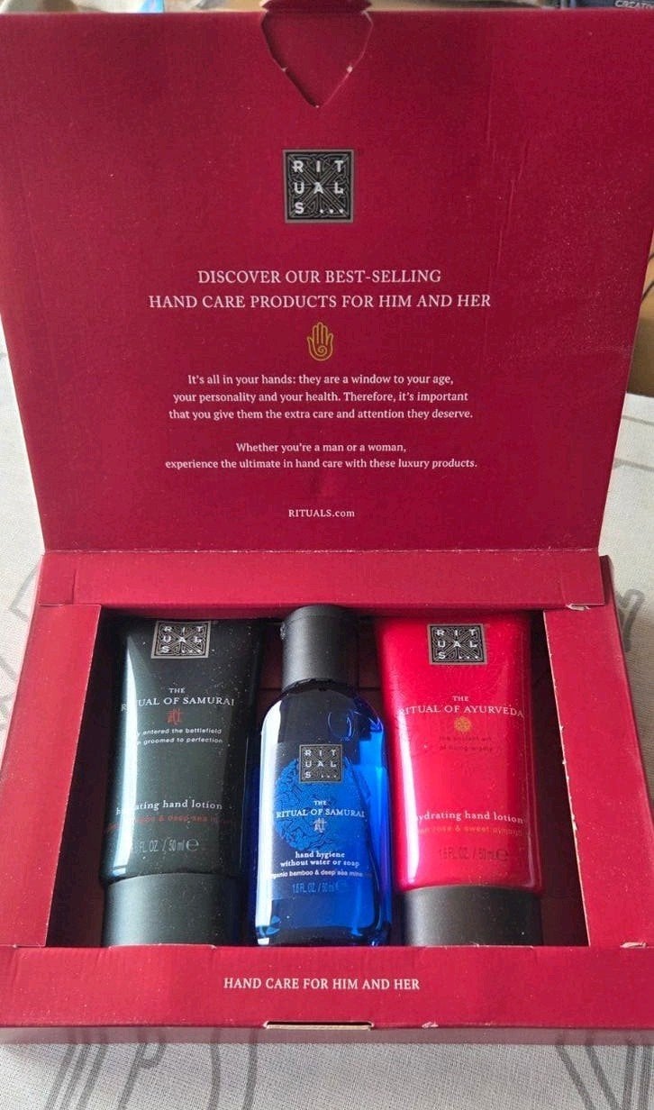 Rituals Handverzorgingsset -The Ritual of Samurai & Ayurveda, Ophalen of Verzenden, Nieuw, Bodylotion, Crème of Olie