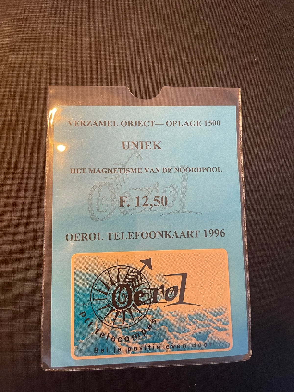 Oerol Telefoonkaart 1996 - Compleet Pakketje, Zeer Beperkt, Ophalen of Verzenden, Zo goed als nieuw