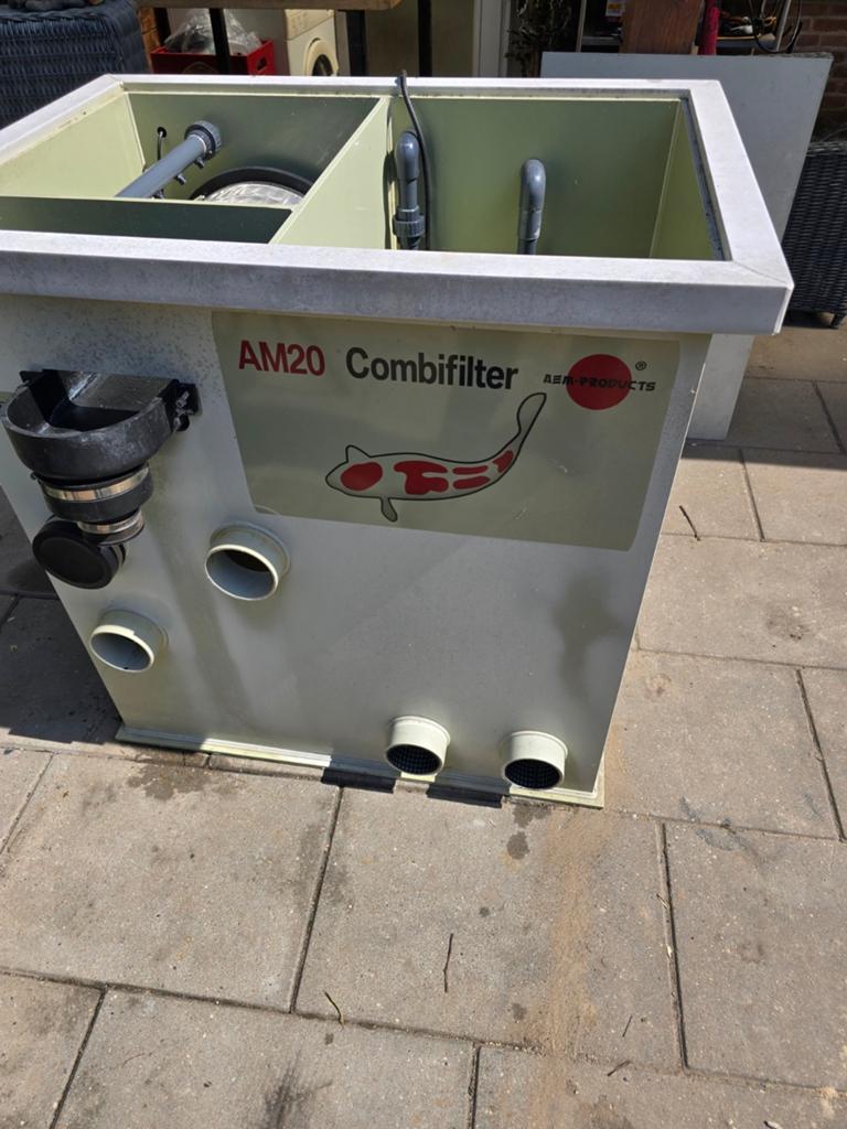Aem 20 combifilter trommelfilter vijverfilter, Ophalen of Verzenden, Vijverfilter