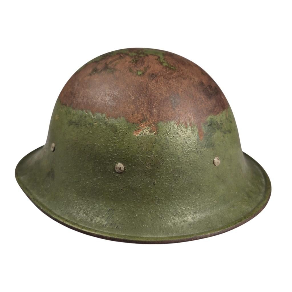 Wo2 Nederlandse M16D helm, -, -, Ophalen of Verzenden, Helm of Baret