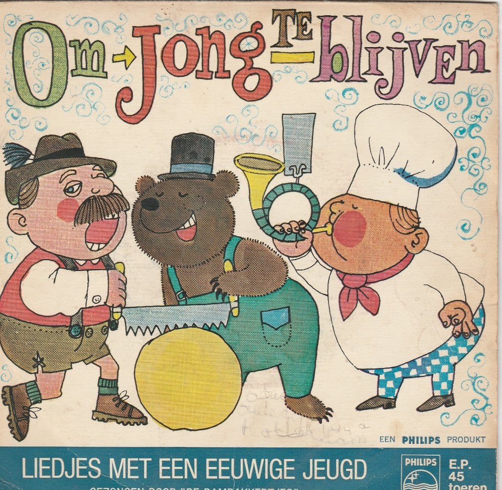 De Damrakkertjes - Liedjes Met Eeuwige Jeugd-Brio Margarine, Ophalen, Gebruikt, Overige formaten, Levenslied of Smartlap