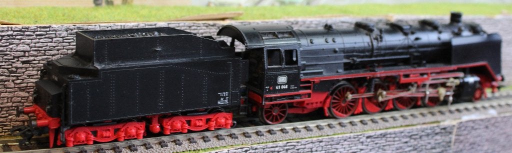 Stoom locomotief  Br.41  DB  digitaal, Wisselstroom, Locomotief, Ophalen of Verzenden, Zo goed als nieuw