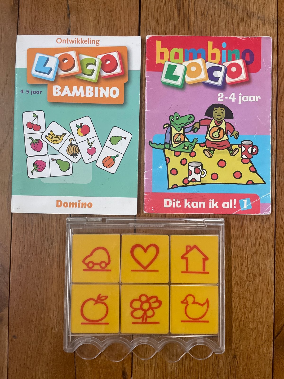Bambino Loco en Loco Domino Spellen (2-5 jaar), Ophalen of Verzenden, Gebruikt, Puzzelen