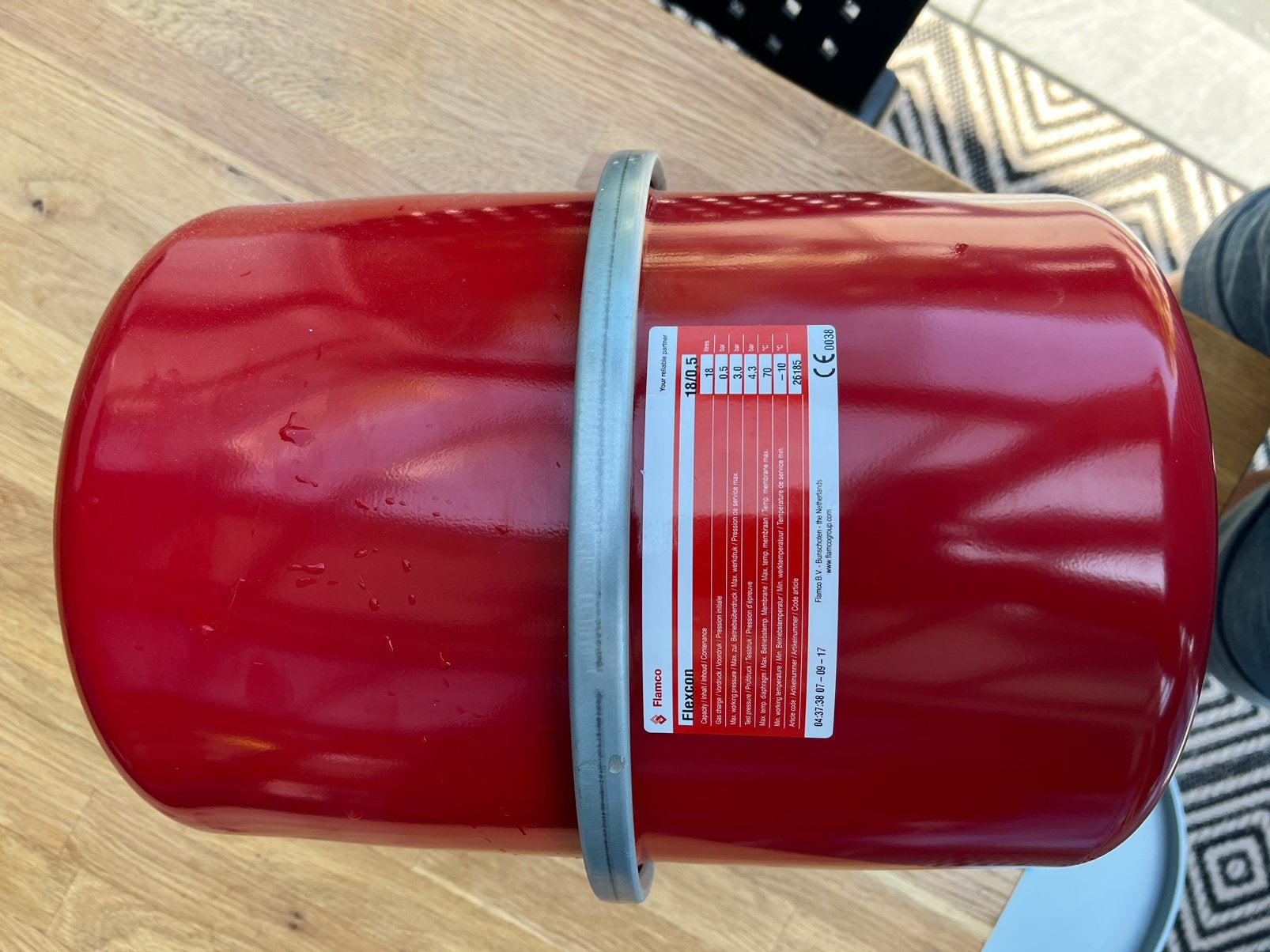 Expansievat 18 L, Minder dan 20 liter, Ophalen, Geiser, Minder dan 3 jaar oud