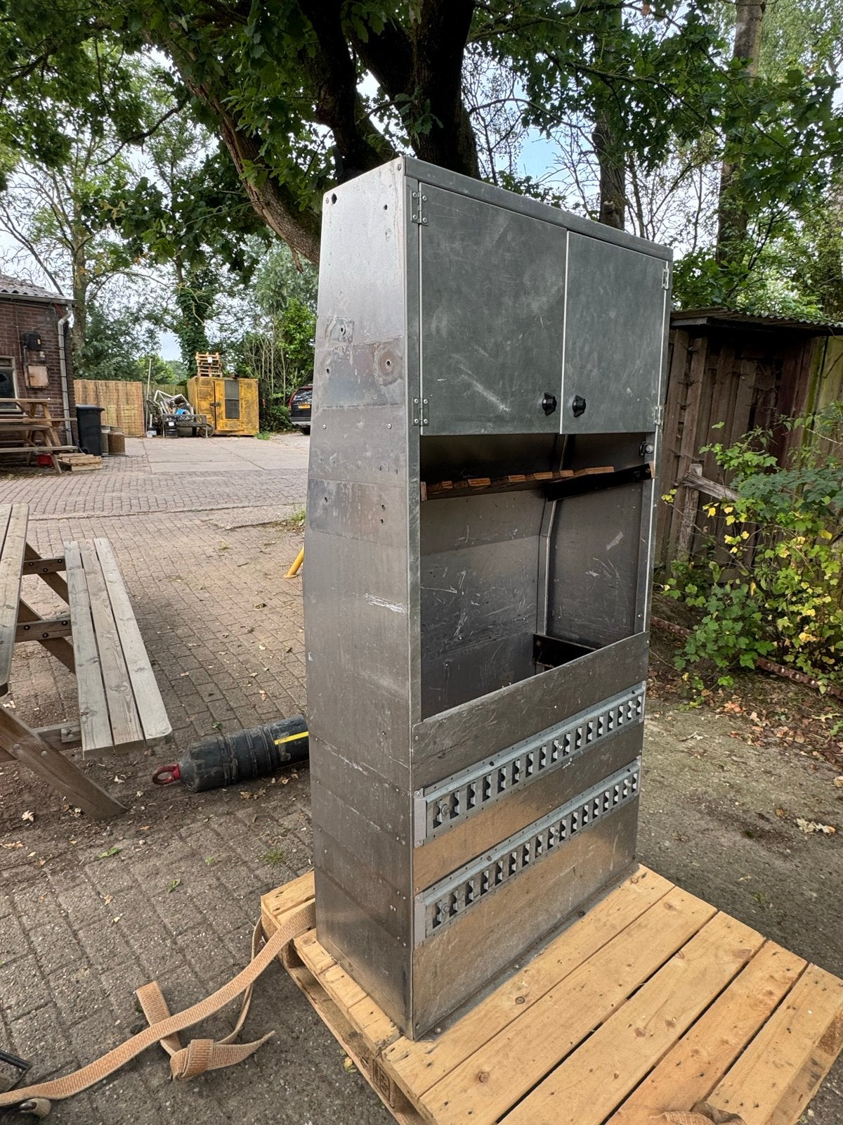 Aluminium Opbergkast / Bedrijfswageninrichting (4 stuks), Ophalen, Gebruikt