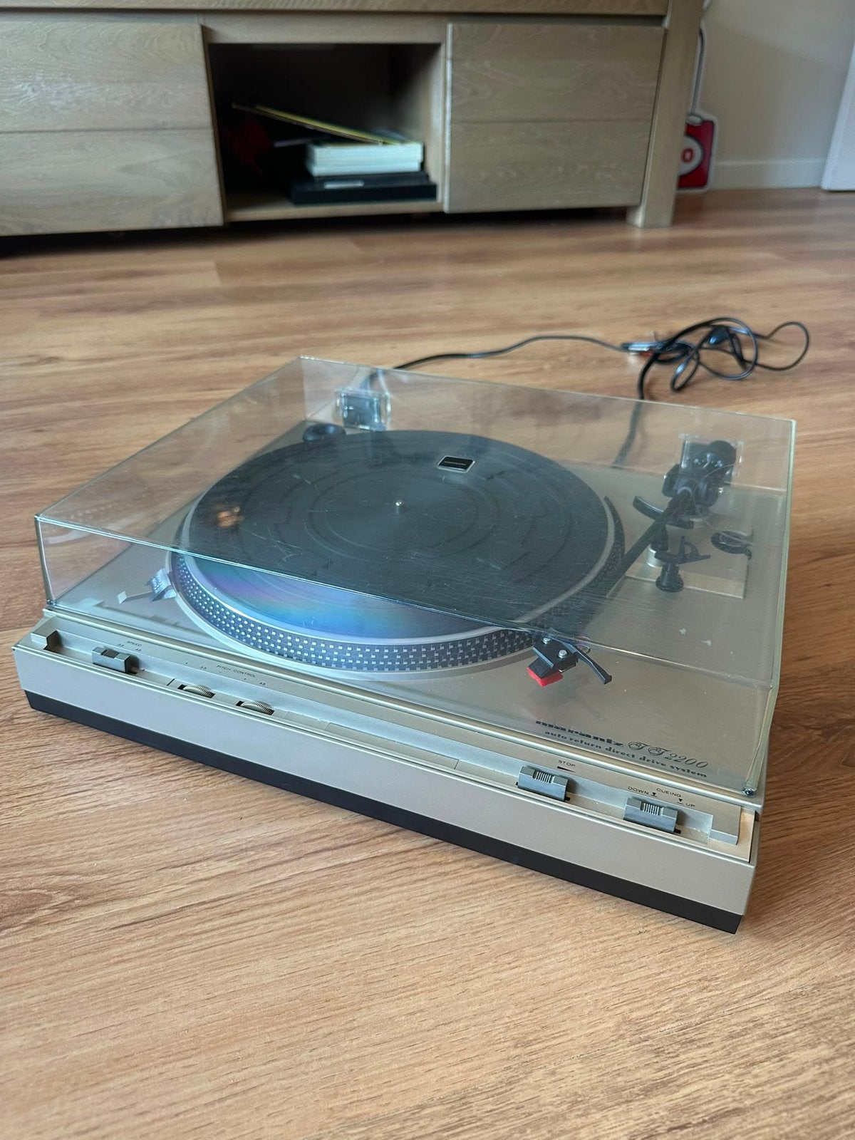 Direct Drive platenspeler marantz tt2200, Automatisch, Refurbished, Platenspeler, Ophalen