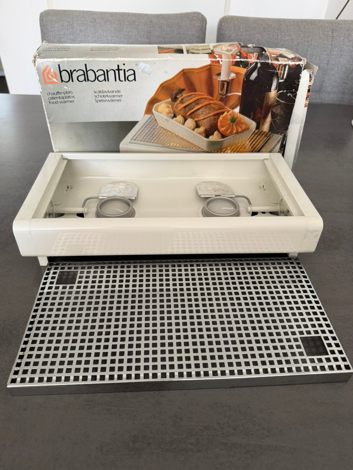 Brabantia schalenwarmer / theelicht warmer, Ophalen, Overige typen, Nieuw, Metaal