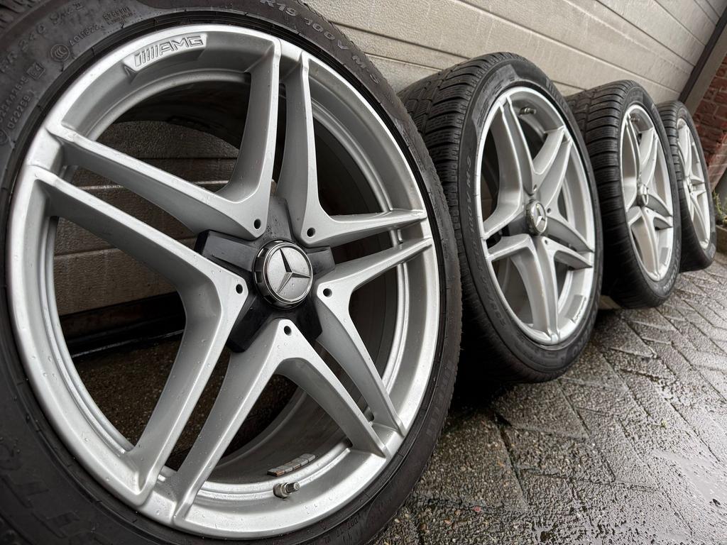 Originele 19 inch AMG Mercedes E klasse W213 velgen banden, 19 inch, -, -, Banden en Velgen