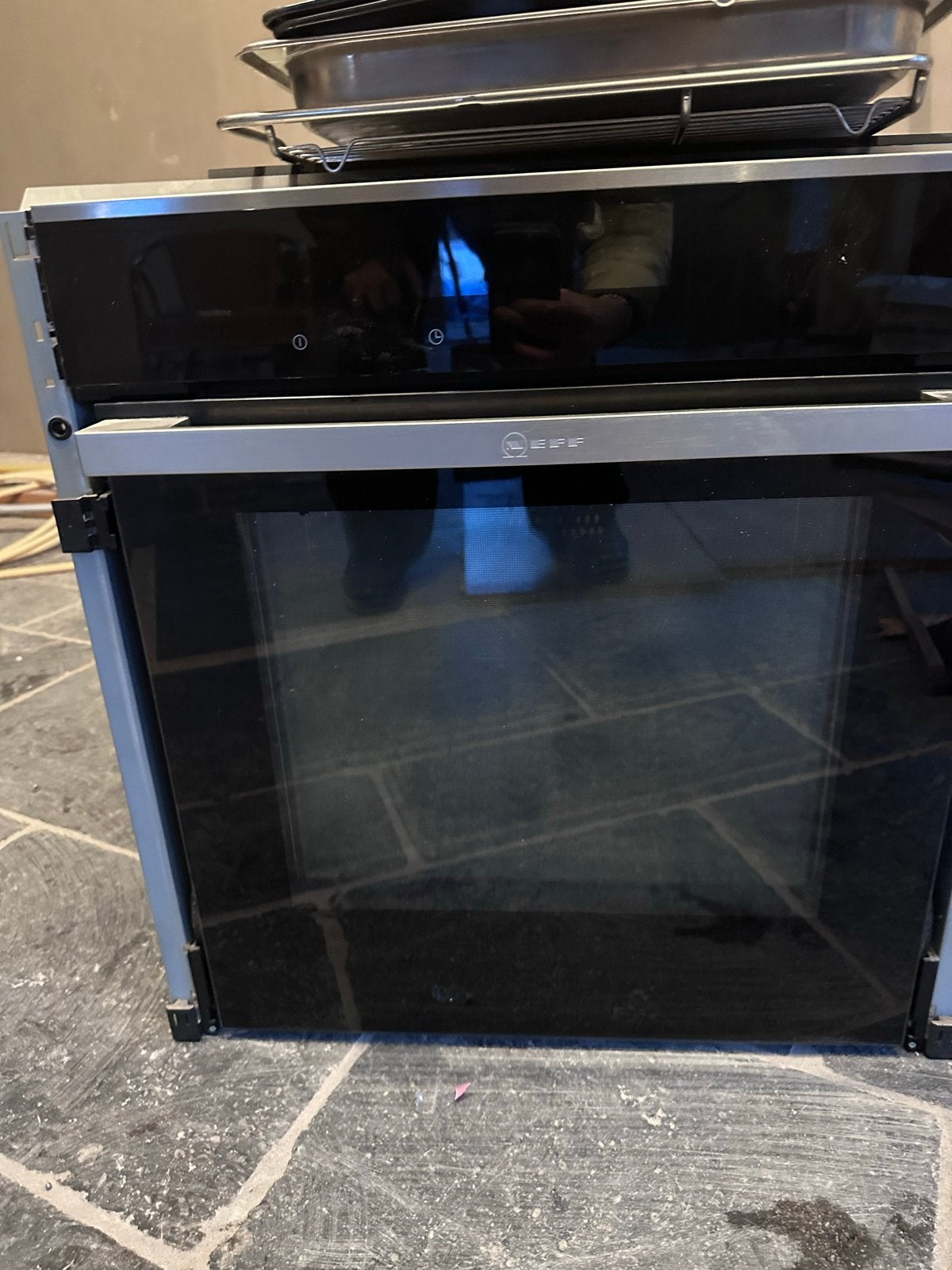 Neff B48FT78H0 Inbouw Stoomoven - Zo goed als nieuw, Ophalen, Hete lucht, Neff, Zo goed als nieuw