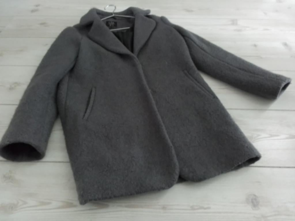 Overgangs jas, Kleding | Dames, Ophalen of Verzenden, Zo goed als nieuw, Maat 38/40 (M), Paars