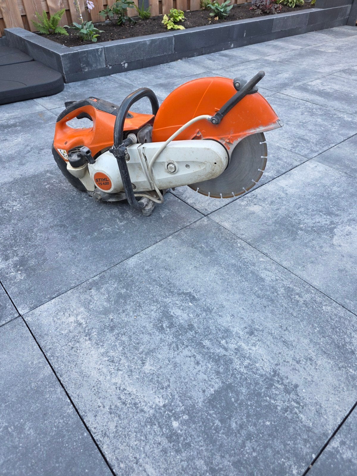 Stihl TS 420 doorslijper - Krachtige en betrouwbare zaag, Ophalen, Stihl, Gebruikt, 70 mm of meer
