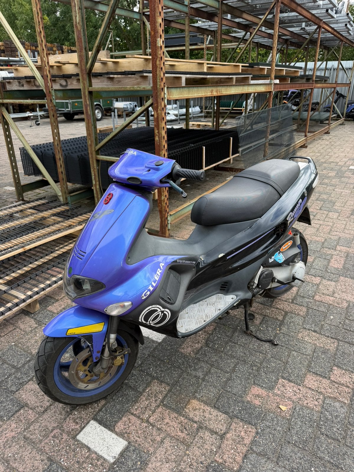 Gilera Runner 50cc Violet NL Verzekeringsplaatje, Ophalen, Zo goed als nieuw, Benzine, Gilera