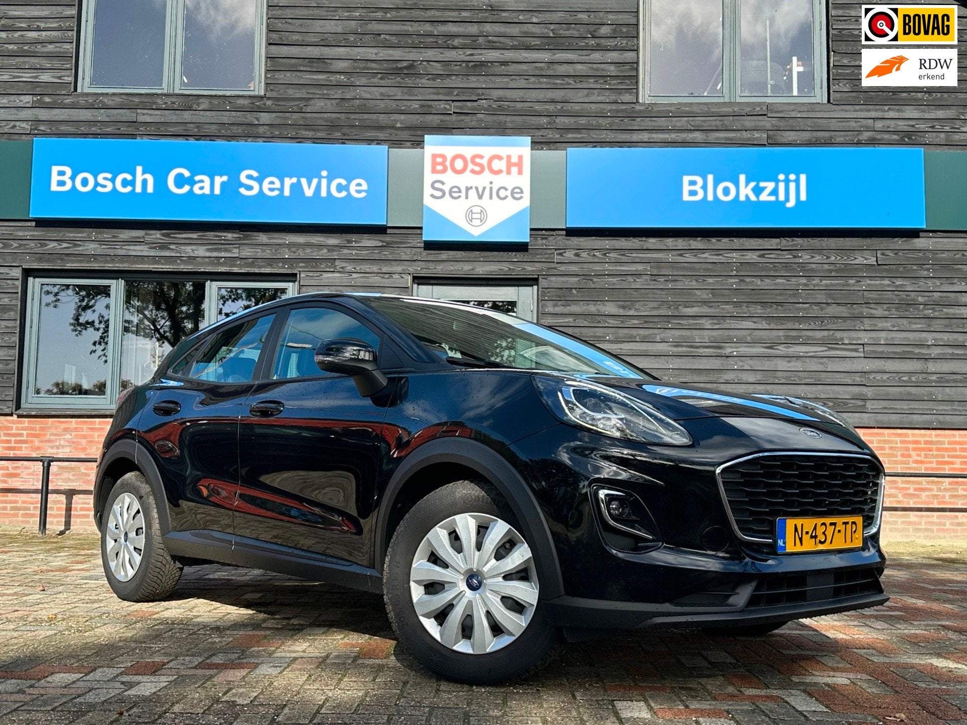 Ford Puma 1.0 EcoBoost Connected l Airco l Apple carplay l A, Auto's, Voorwielaandrijving, Euro 6, 95 pk, Zwart