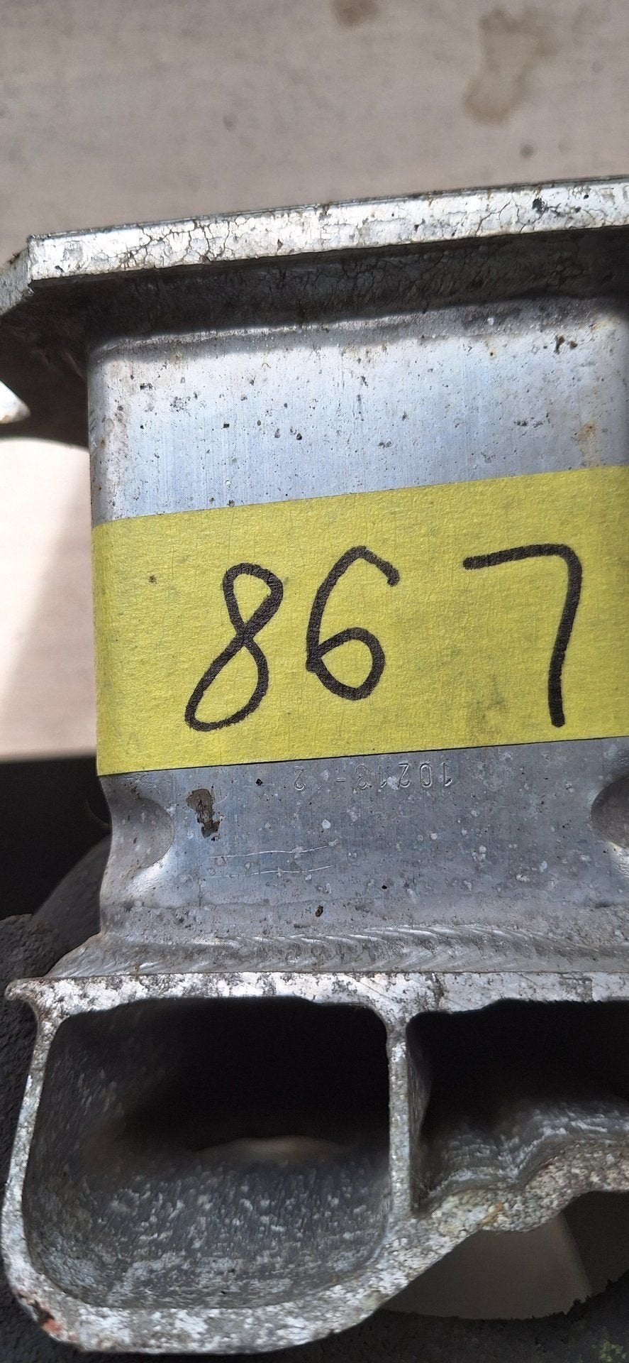 Bumperframe achter van een Peugeot 308 2019, Gebruikt, -, -, Ophalen of Verzenden