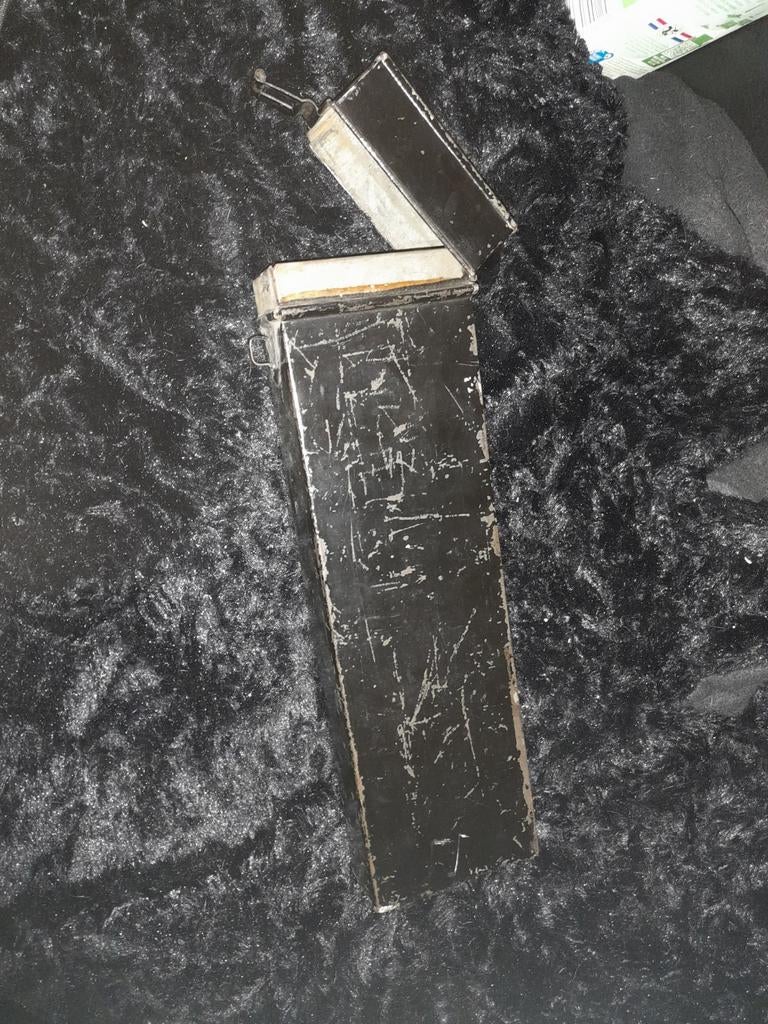 Metalen koker, Verzamelen, Militaria | Tweede Wereldoorlog, Ophalen of Verzenden, Nederland