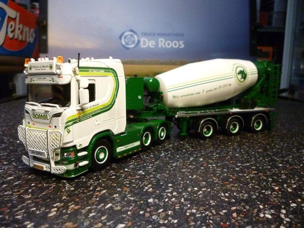 Tekno Scania 530 S Patrick van de Hoeven met certificaat, Ophalen of Verzenden, Nieuw, Bus of Vrachtwagen, Tekno