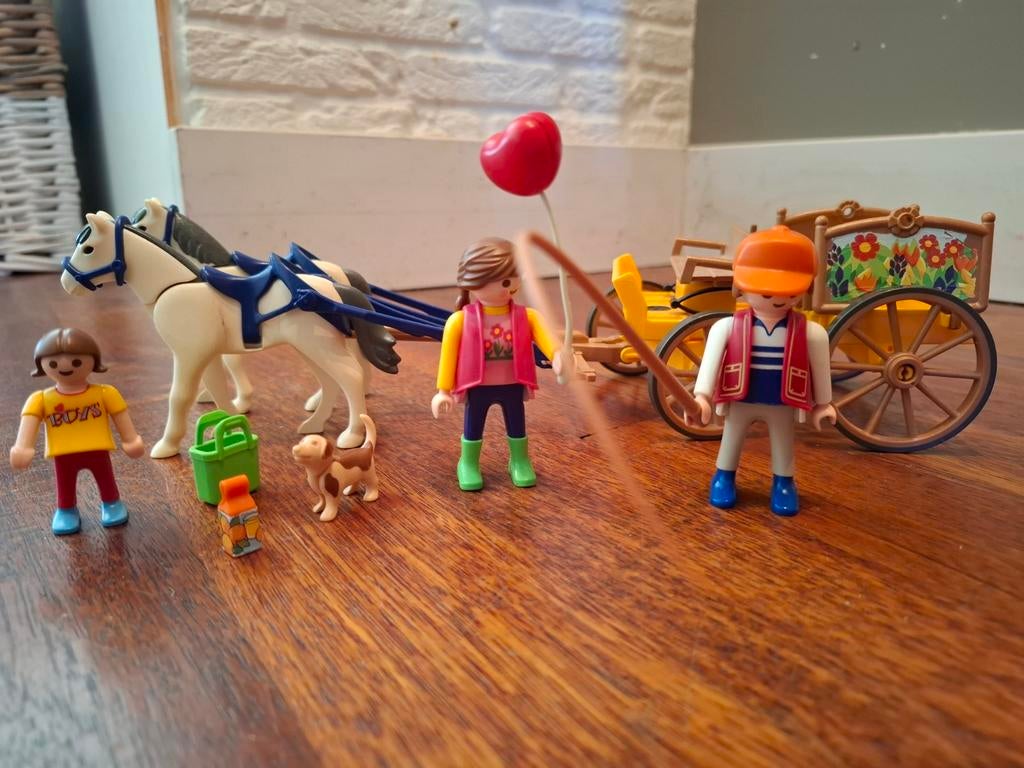 Playmobil Koets, Ophalen, Gebruikt