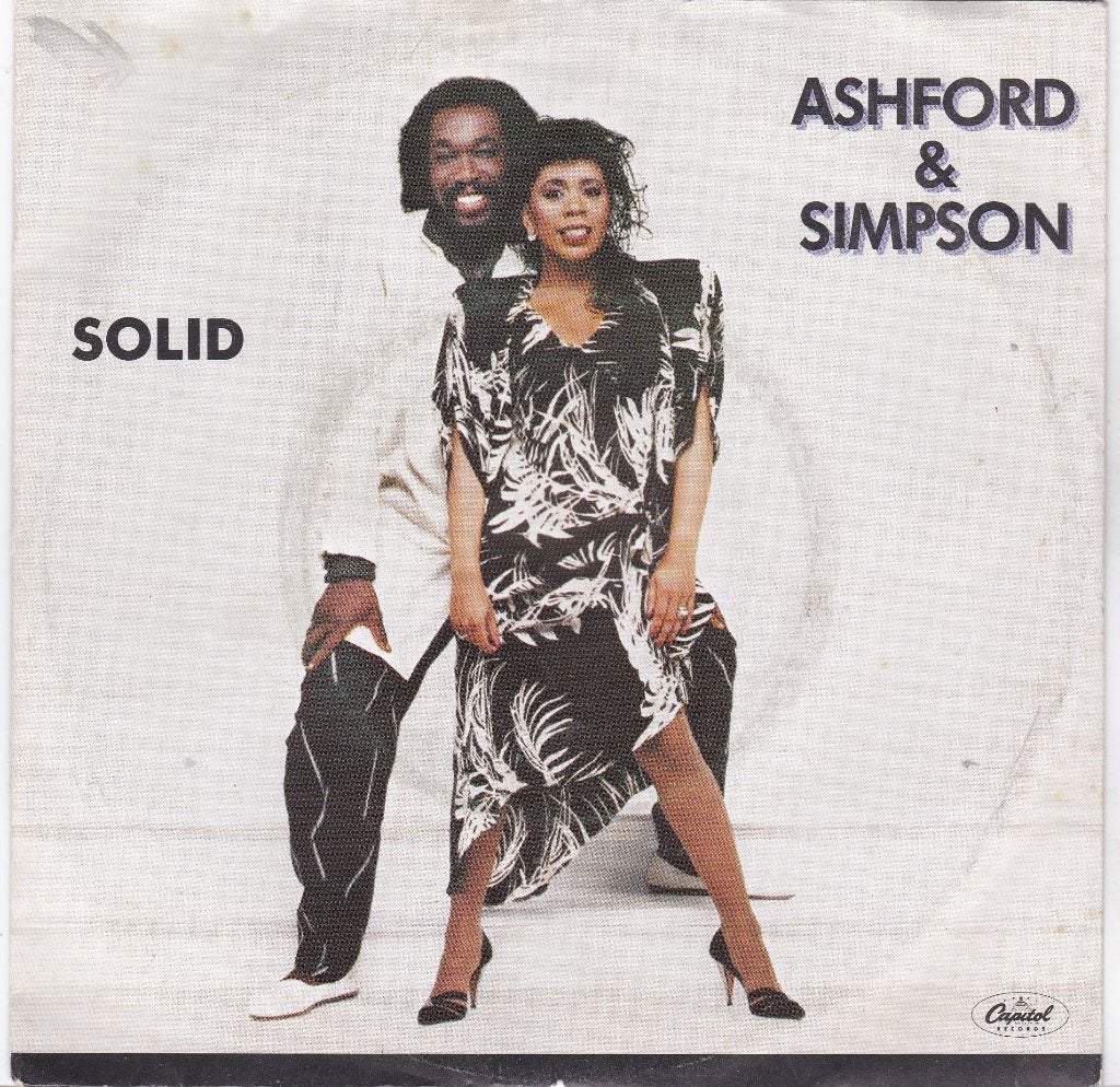 s 113 Ashford & Simpson – Solid, Gebruikt, Fotohoes, Overige genres, 7 inch