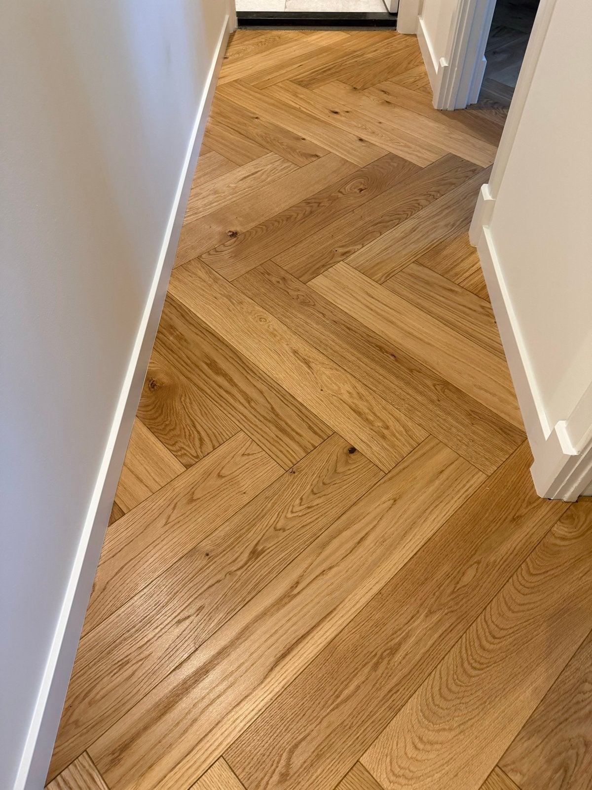 Otium Visgraat Parket Breeze Geolied Eiken 79x13,7cm, Doe-het-zelf en Verbouw, Vloerdelen en Plavuizen, 50 tot 150 cm, Nieuw, Minder dan 5 m²