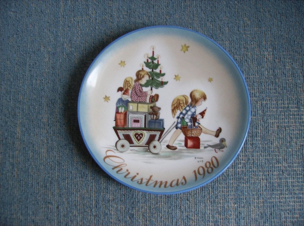 HUMMEL KERSTBORDJE, 1980, CHRISTMAS PARADE, Ophalen of Verzenden