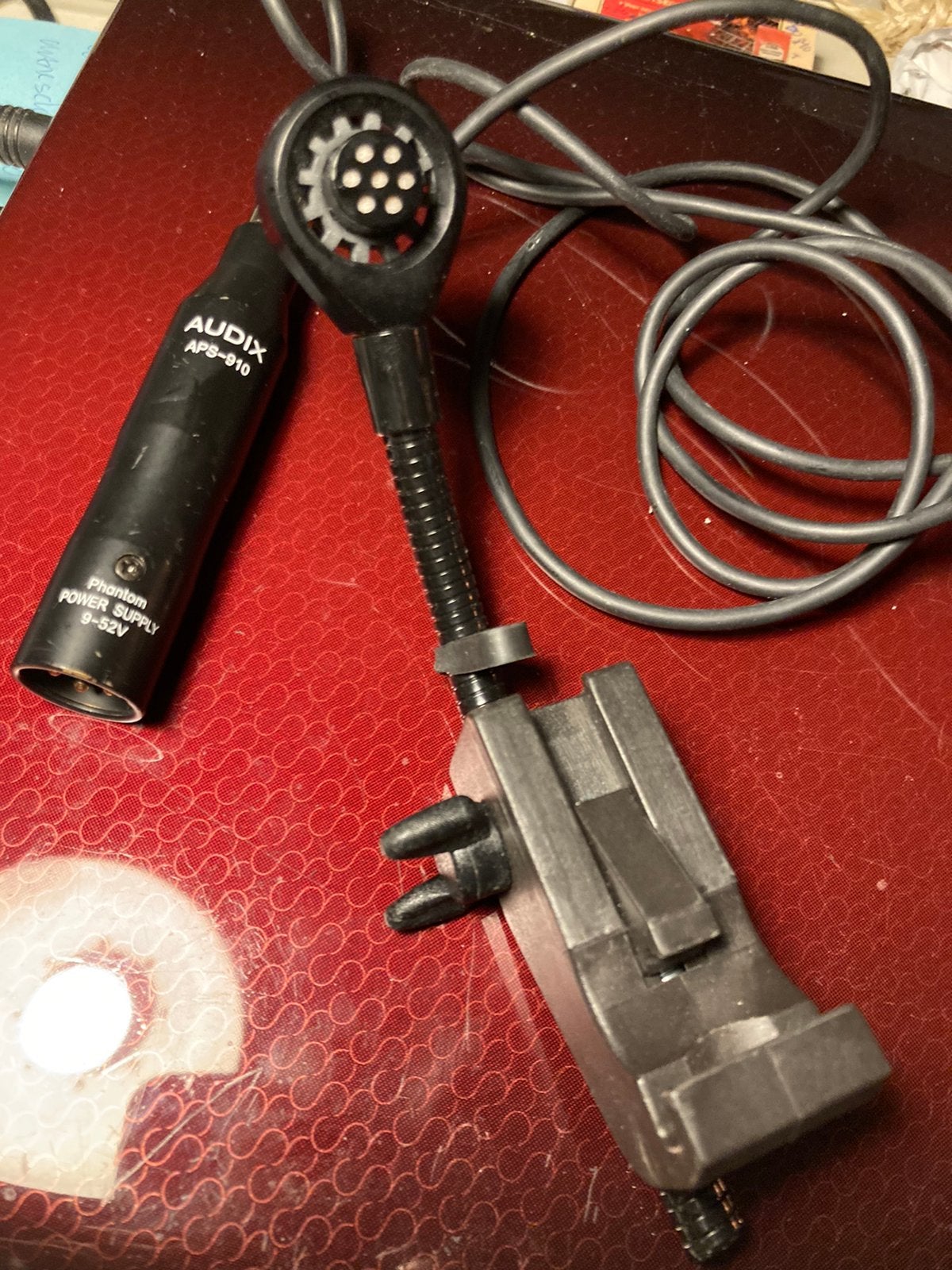 Audix condensator microfoon, Ophalen of Verzenden, Zo goed als nieuw, Instrumentmicrofoon