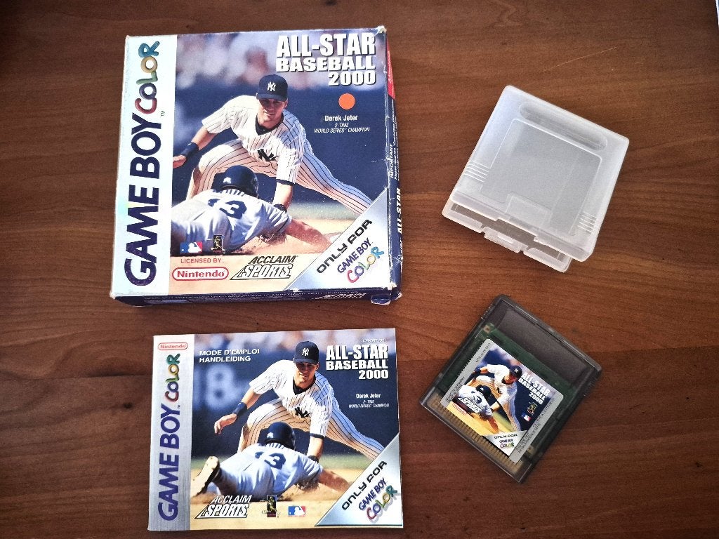 All-Star Baseball 2000 Game Boy Color (CIB), Spelcomputers en Games, Games | Nintendo Game Boy, 1 speler, Ophalen of Verzenden