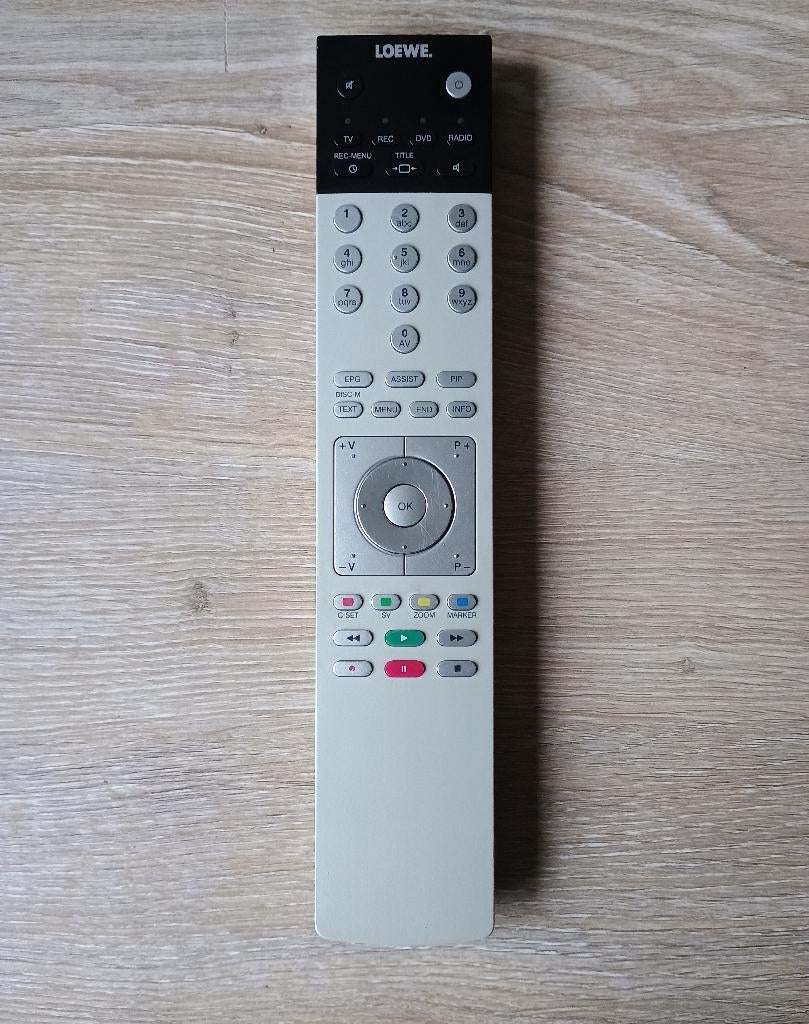 Loewe assist 2 89950a10 afstandsbediening originele, Ophalen of Verzenden, Gebruikt, Origineel, Tv