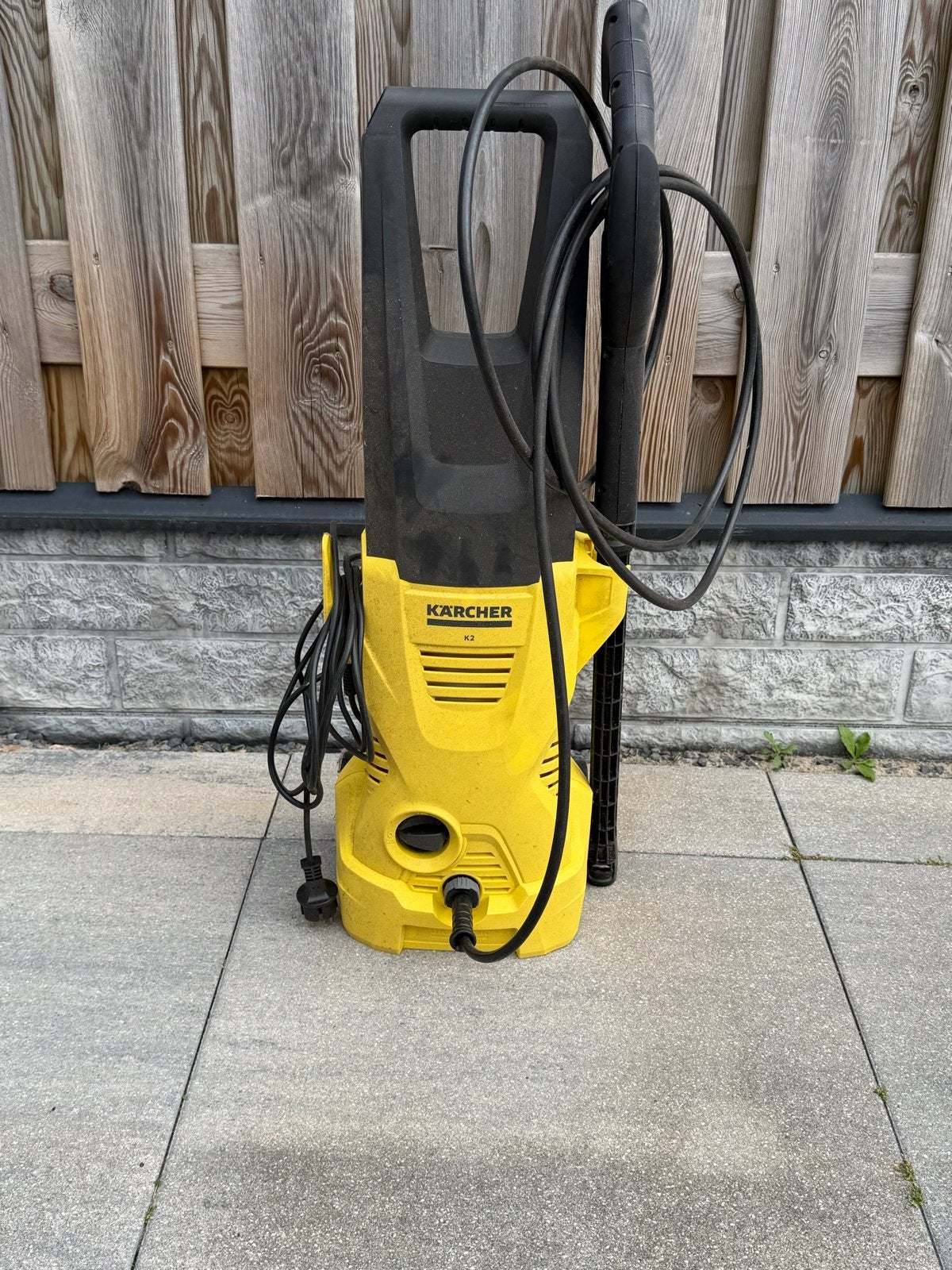 Kärcher K2 hogedrukreiniger met terrasreiniger, Tuin en Terras, Hogedrukreinigers, Ophalen of Verzenden, Gebruikt, Elektrisch