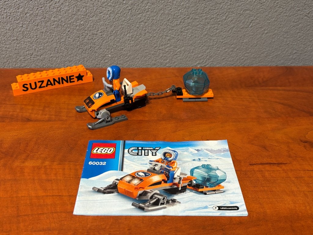 Lego 60032- City- Arctic Snowmobile, Kinderen en Baby's, Speelgoed | Duplo en Lego, Zo goed als nieuw, Lego, Complete set, Compleet
