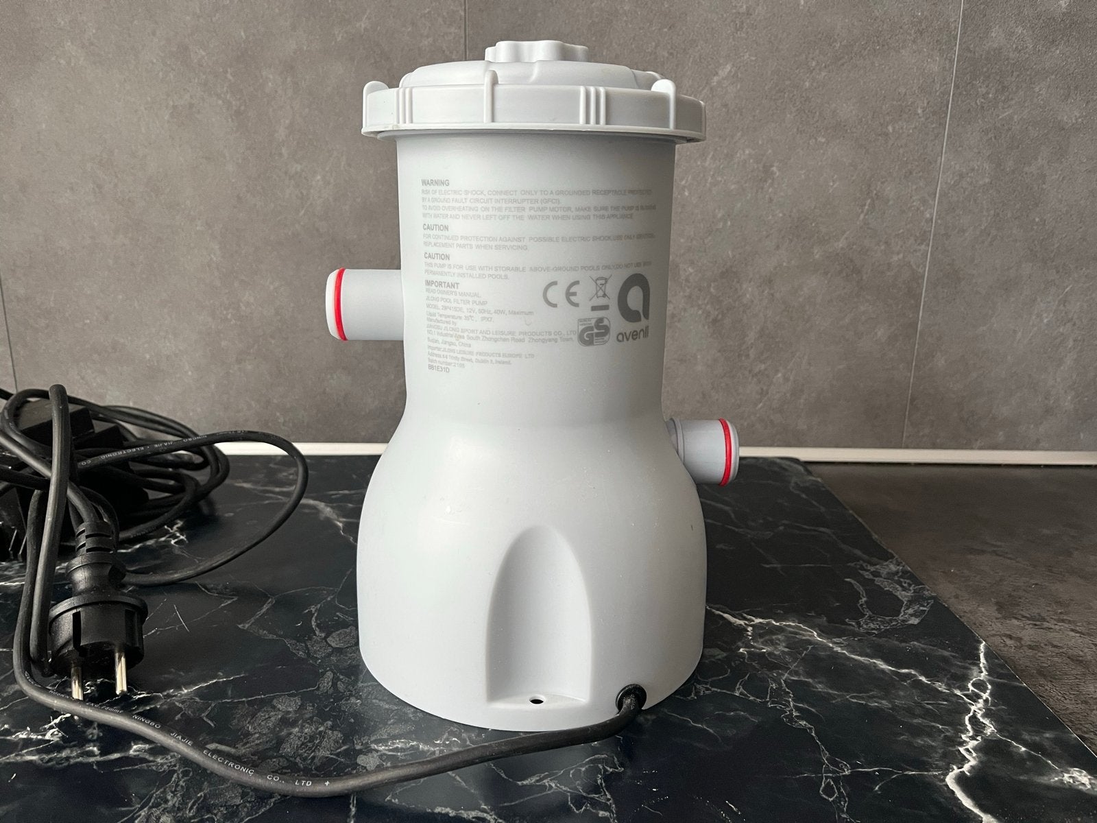 Avenli Super Clean Filter Pomp - Zo goed als nieuw, Tuin en Terras, Ophalen, Zo goed als nieuw, Zwembadpomp