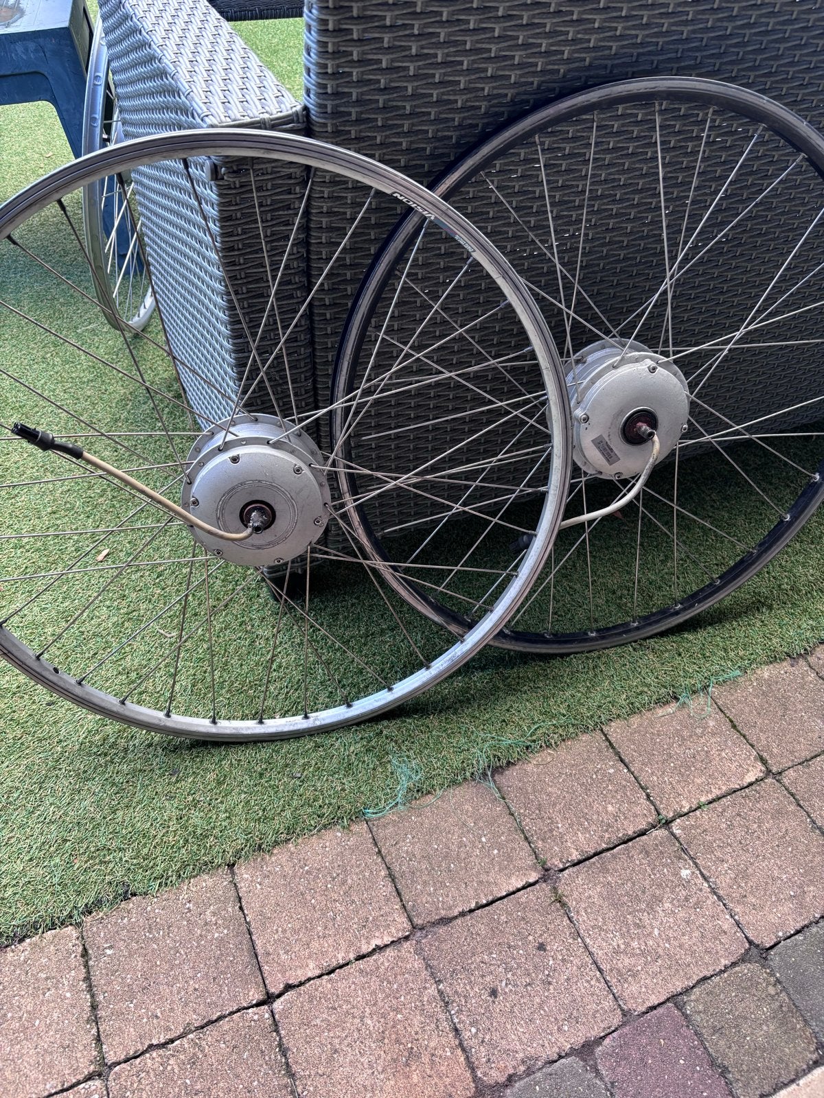 2x Gazelle Innergy voorwielmotor - defect, Ophalen, Gebruikt, Elektrische fiets, Motor