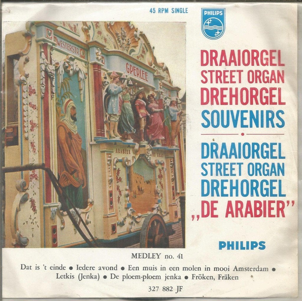Draaiorgel De Arabier – Medley 41 (1965), 7 inch, Zo goed als nieuw, Levenslied of Smartlap, EP
