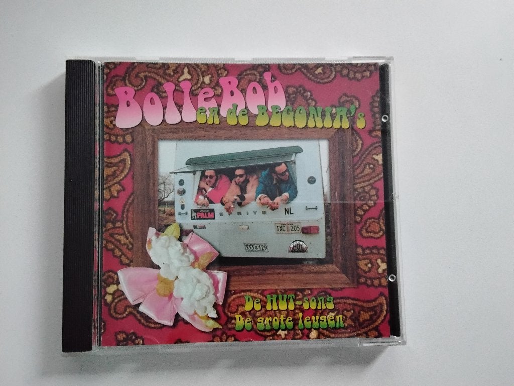 bolle bob & de begonias - de hut song, Ophalen of Verzenden, Zo goed als nieuw, Folk, Single