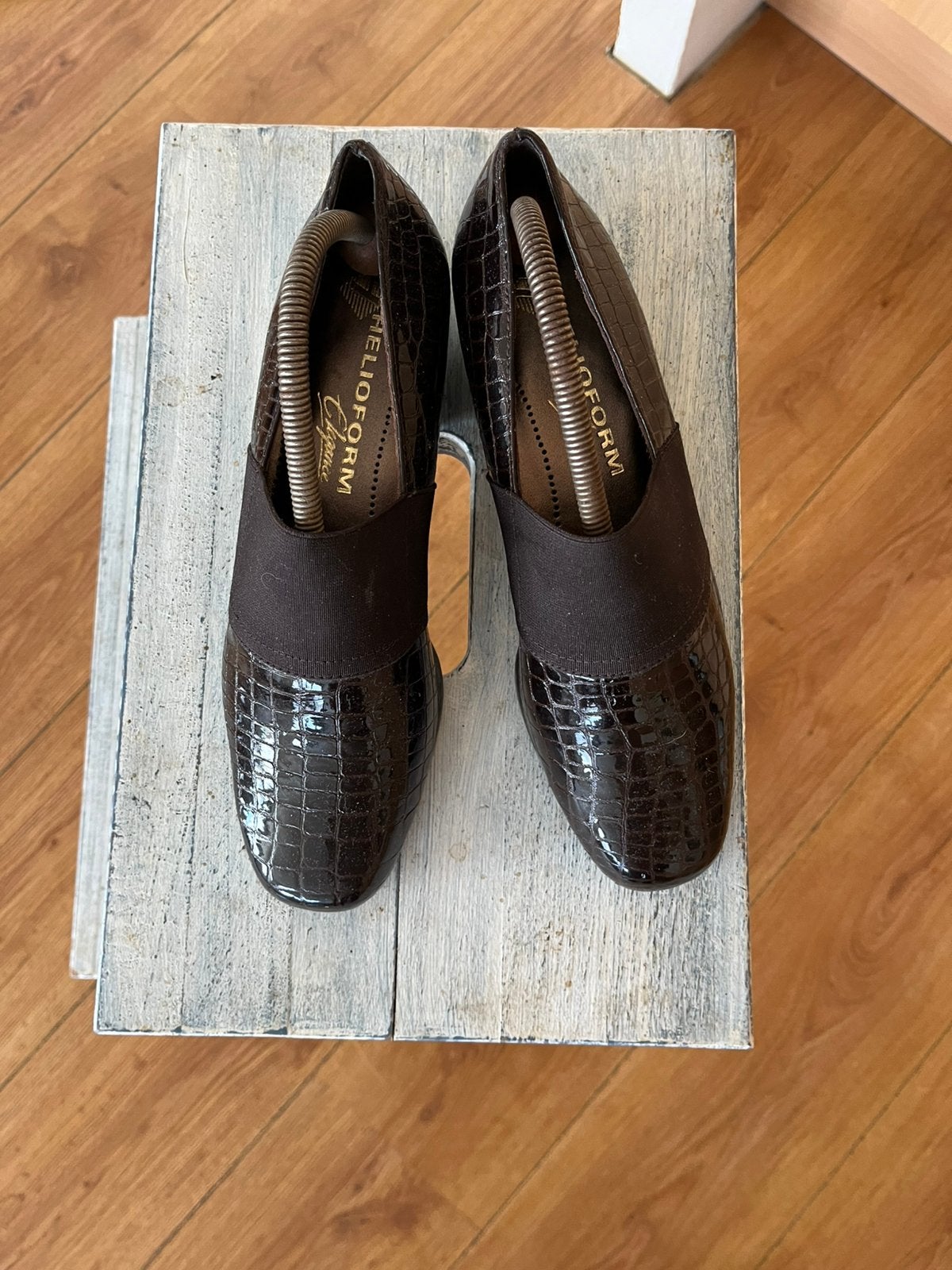 dames schoenen Helioform, Ophalen, Bruin, Instappers, Nieuw