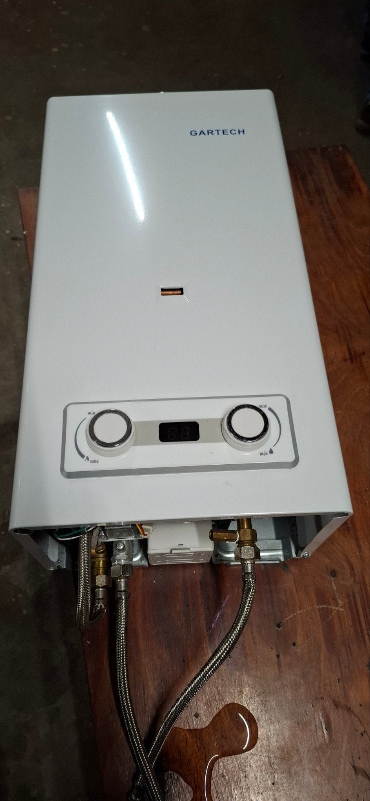 Gartec geiser - Nieuwstaat., Doe-het-zelf en Verbouw, Ophalen, Zo goed als nieuw, Aardgas, Geiser