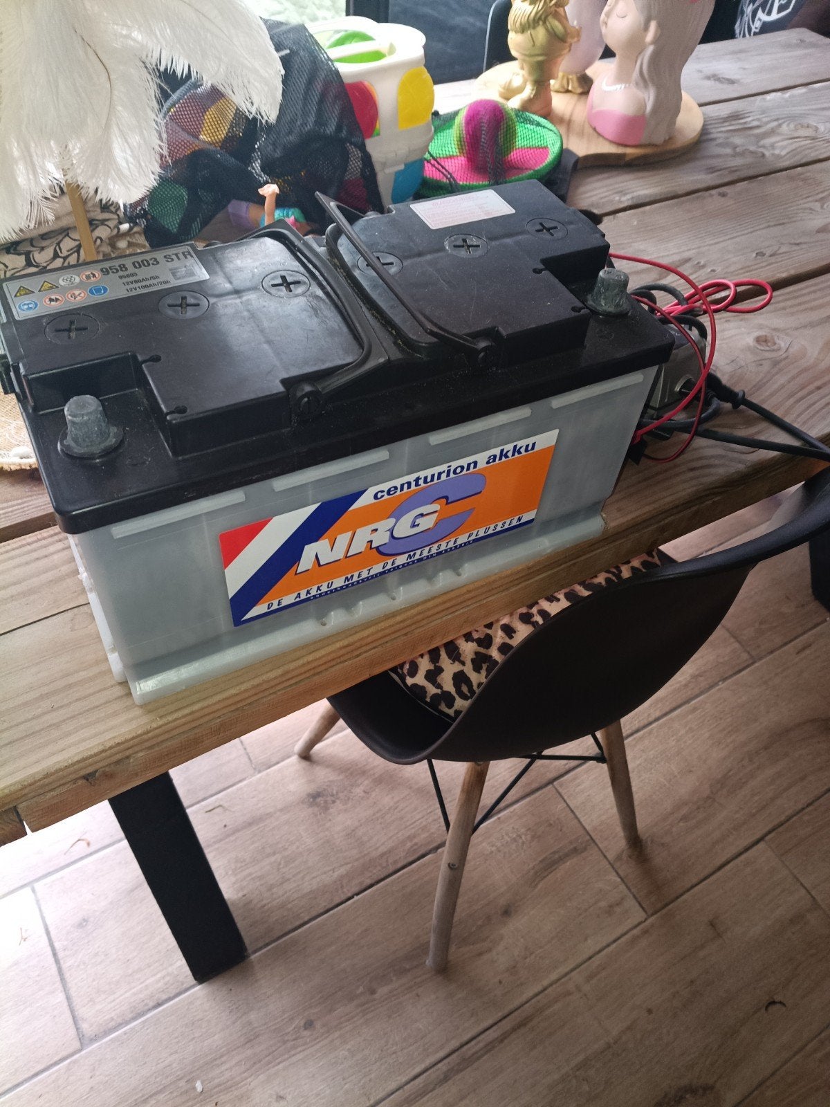 Centurion NRG accu 12V 80Ah/5h 100Ah/20h, Ophalen