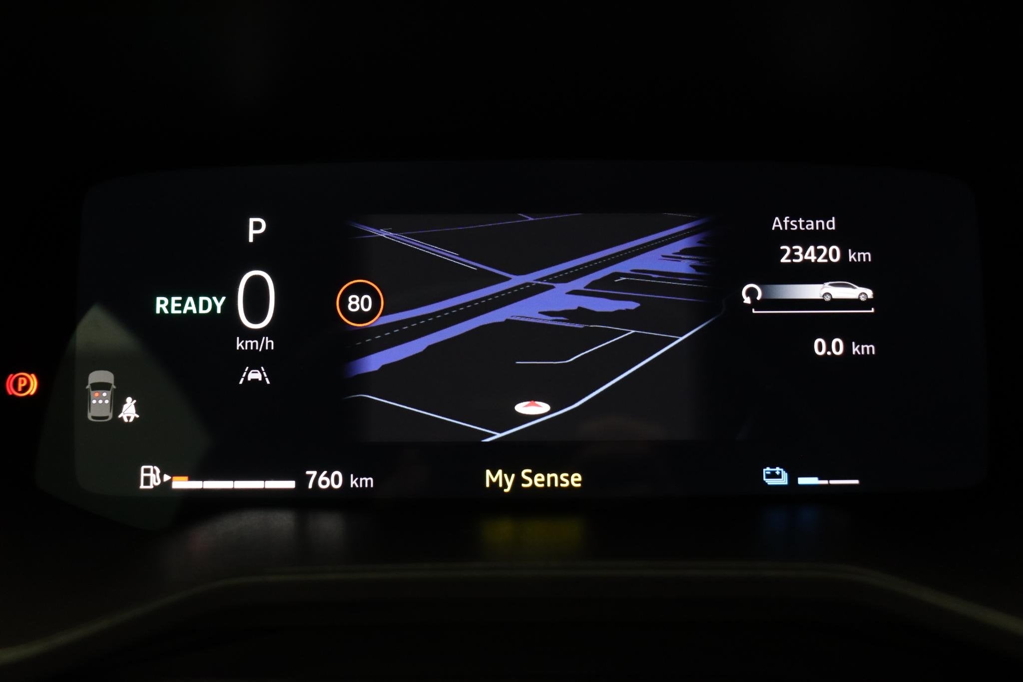 Renault Clio E-Tech Full Hybrid 145pk esprit Alpine | Stoel-, Gebruikt, Euro 6, Leder en Stof, Zwart