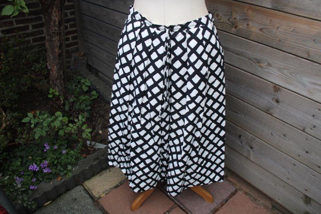 Rok donkerblauw/ creme Purdey mt 38 Nieuw Vaste prijs, Kleding | Dames, Maat 38/40 (M), Blauw, Nieuw, Ophalen of Verzenden