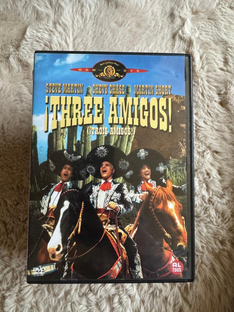 Three Amigos, Cd's en Dvd's, Dvd's | Klassiekers, Vanaf 16 jaar, 1980 tot heden, Ophalen of Verzenden, Zo goed als nieuw