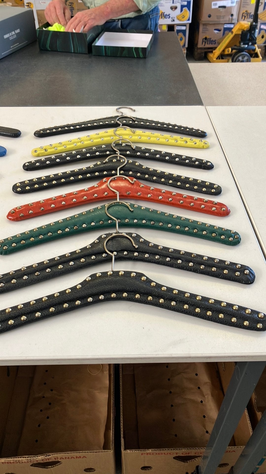 Jaren 60 kleerhangers, Ophalen of Verzenden, Gebruikt, Hout