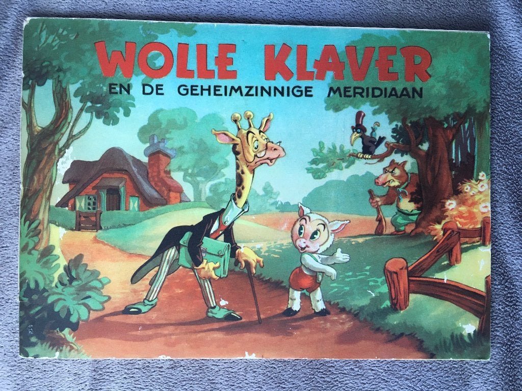 Wolle Klaver en de geheimzinnige meridiaan, Ophalen of Verzenden, Zo goed als nieuw, Marten Toonder, Plaatjesalbum