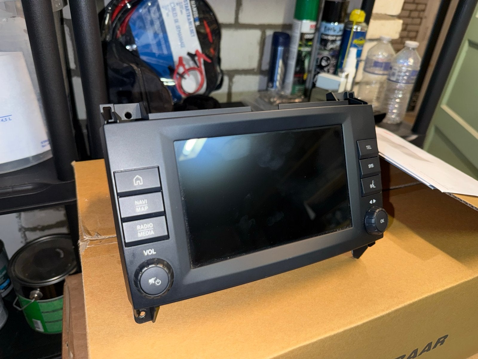 Mercedes Vito W447 originele radio / scherm (defect), Ophalen of Verzenden, Gebruikt