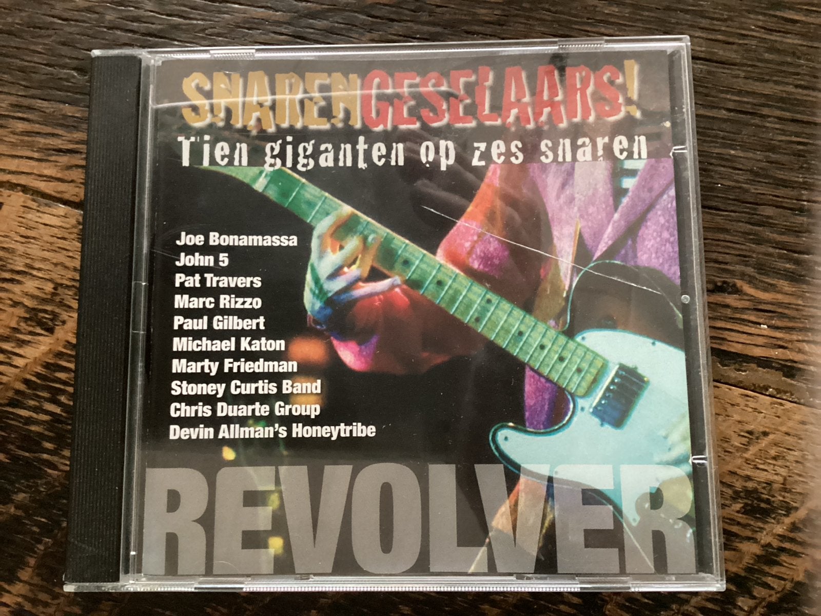 Snarengeselaars! Tien giganten op zes snaren (CD), voor 2 €., Rock, Gebruikt, Ophalen of Verzenden, Promo